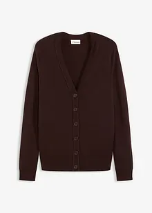 Cardigan i mjuk viskosmix, bonprix