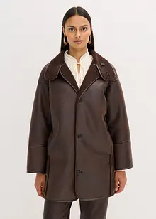 Jacka i lammskinnsimitation, bonprix