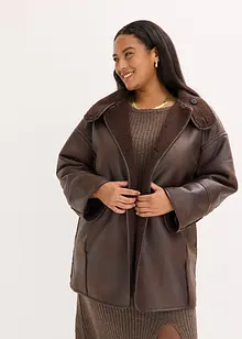 Jacka i lammskinnsimitation, bonprix