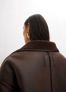 Jacka i lammskinnsimitation, bonprix