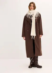 Oversizekappa med yllelook, bonprix