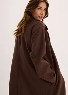 Oversizekappa med yllelook, bonprix