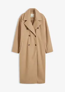 Oversizekappa med yllelook, bonprix