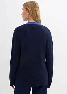 Cardigan av bomull, bonprix