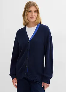 Cardigan av bomull, bonprix