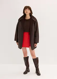 Kjol i skinnimitation, bonprix