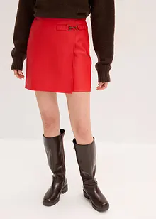 Kjol i skinnimitation, bonprix