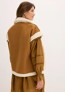 Väst i pälsimitation, bonprix