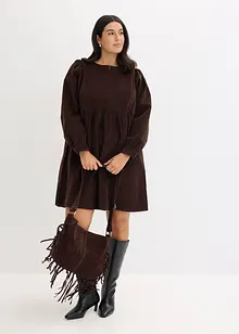 Manchesterklänning i bomull, bonprix