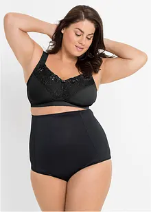 Hipstertrosa med spetsinfällning och  kraftigt formande effekt, bonprix