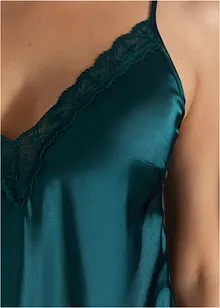 Negligé i satin, bonprix