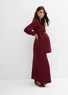 Mammakjol av satin, bonprix