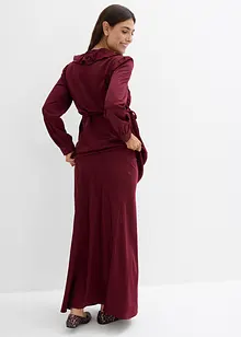 Mammakjol av satin, bonprix