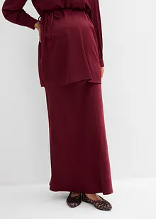 Mammakjol av satin, bonprix