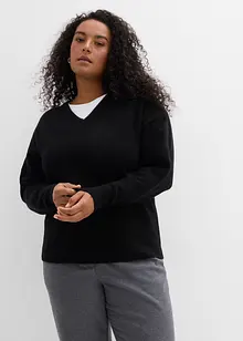 Stickad tröja i oversizemodell, bonprix