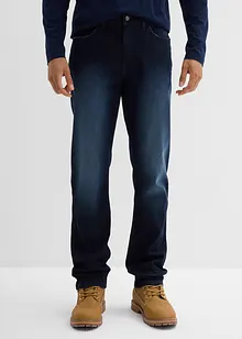 Stretchjeans med bekvämt snitt, normal passform, raka ben, bonprix
