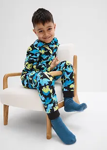 Pyjamas av ekologisk bomull, bonprix