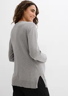 Mammatröja och amningslinne av stickat bomullsmaterial, bonprix