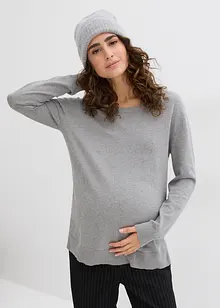 Mammatröja och amningslinne av stickat bomullsmaterial, bonprix