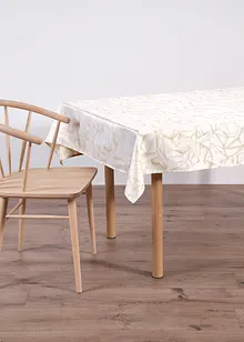 Bordsduk i glansig jacquard, bonprix