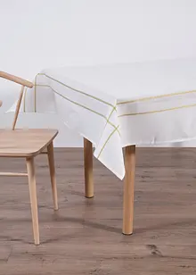 Bordsduk i glansig jacquard, bonprix