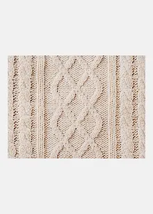 Dörrmatta med stickad look, bonprix