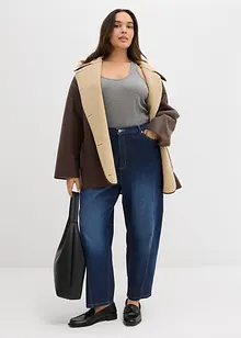 Baggy jeans med High Waist, bonprix