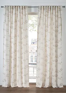 Gardinlängd med vinterlandskap, även extra lång (1-pack), bonprix