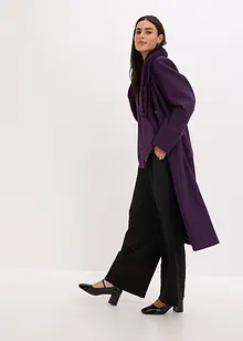 Kappa med avknäppbar krage i pälsimitation, bonprix