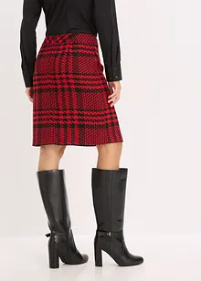 Kjol av mjuk bouclé, bonprix