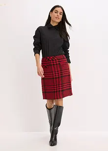 Kjol av mjuk bouclé, bonprix