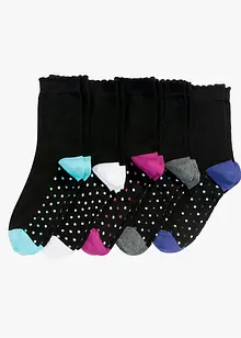 Damstrumpa (5-pack) i ekologisk bomull, bonprix