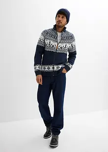 Lusemönstrad cardigan, bonprix