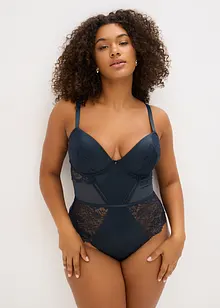 Stringbody med glansiga effekter, bonprix