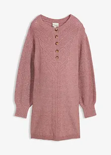 Mammaklänning med amningsöppning och lång knappslå, bonprix