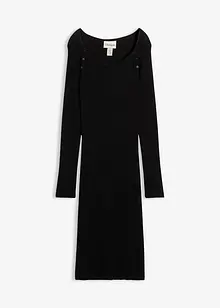 Stickad mammaklänning med amningsöppning, bonprix