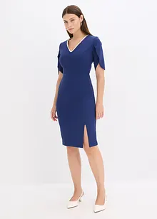 Fodralklänning med pärlapplikation, bonprix