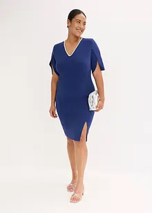 Fodralklänning med pärlapplikation, bonprix