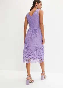 Klänning med gipyrspets, bonprix