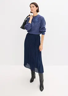 Tröja med paljetter, bonprix