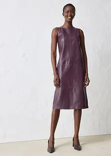 Skinnklänning av lammnappa, bonprix