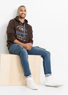 Huvtröja med bekvämt snitt, bonprix