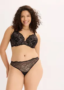 Formpressad BH med glittergarn, bonprix