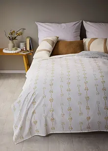 Överkast med rosetter, bonprix