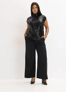 Linne med paljetter, bonprix