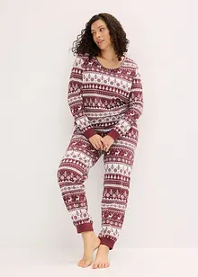 Pyjamas i ekologisk bomull, bonprix