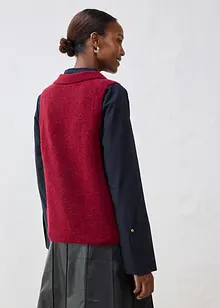 Slipover med alpackaull, bonprix