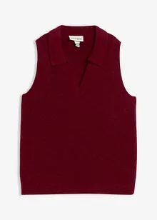 Slipover med alpackaull, bonprix