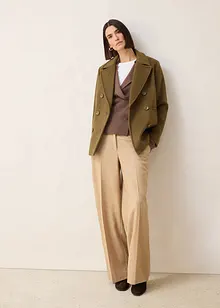 Cardigan i bomull och ull, bonprix