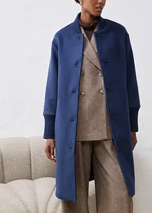 Yllekappa med stickade detaljer, bonprix